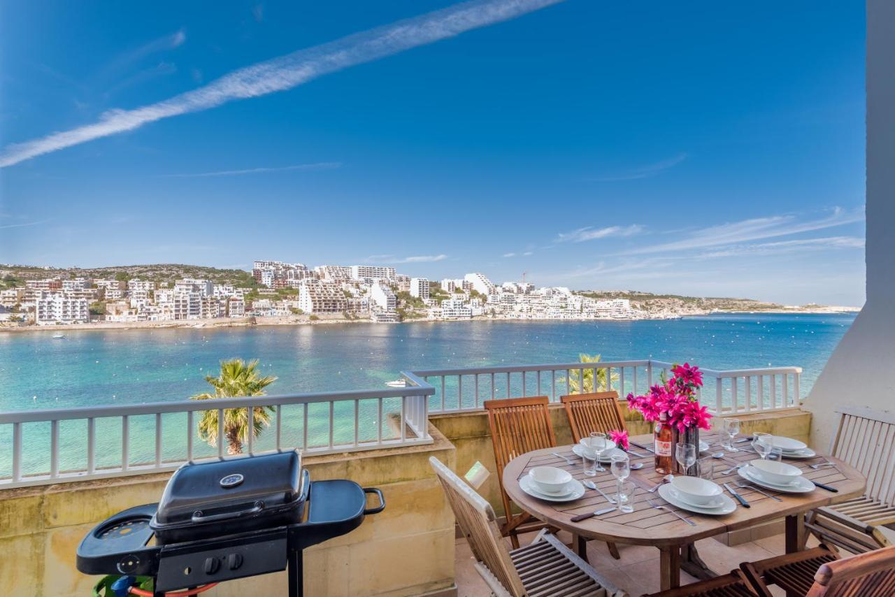 Blue Harbour Seafront 3 Bedroom Apartment, With Spectacular Sea Views From Terrace - By Getawaysmalta * St. Paul's Bay